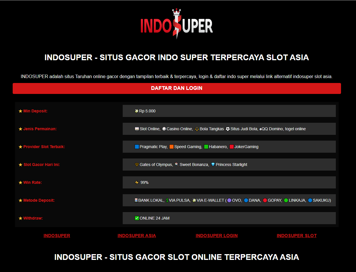 INDOSUPER